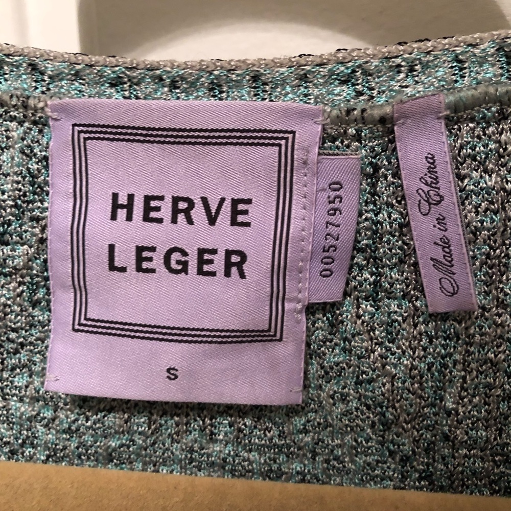Authentic Herve Leger Nichola Crop Jacket - Picture 4 of 4